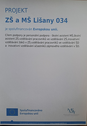 Projekt ZŠ a MŠ Lišany